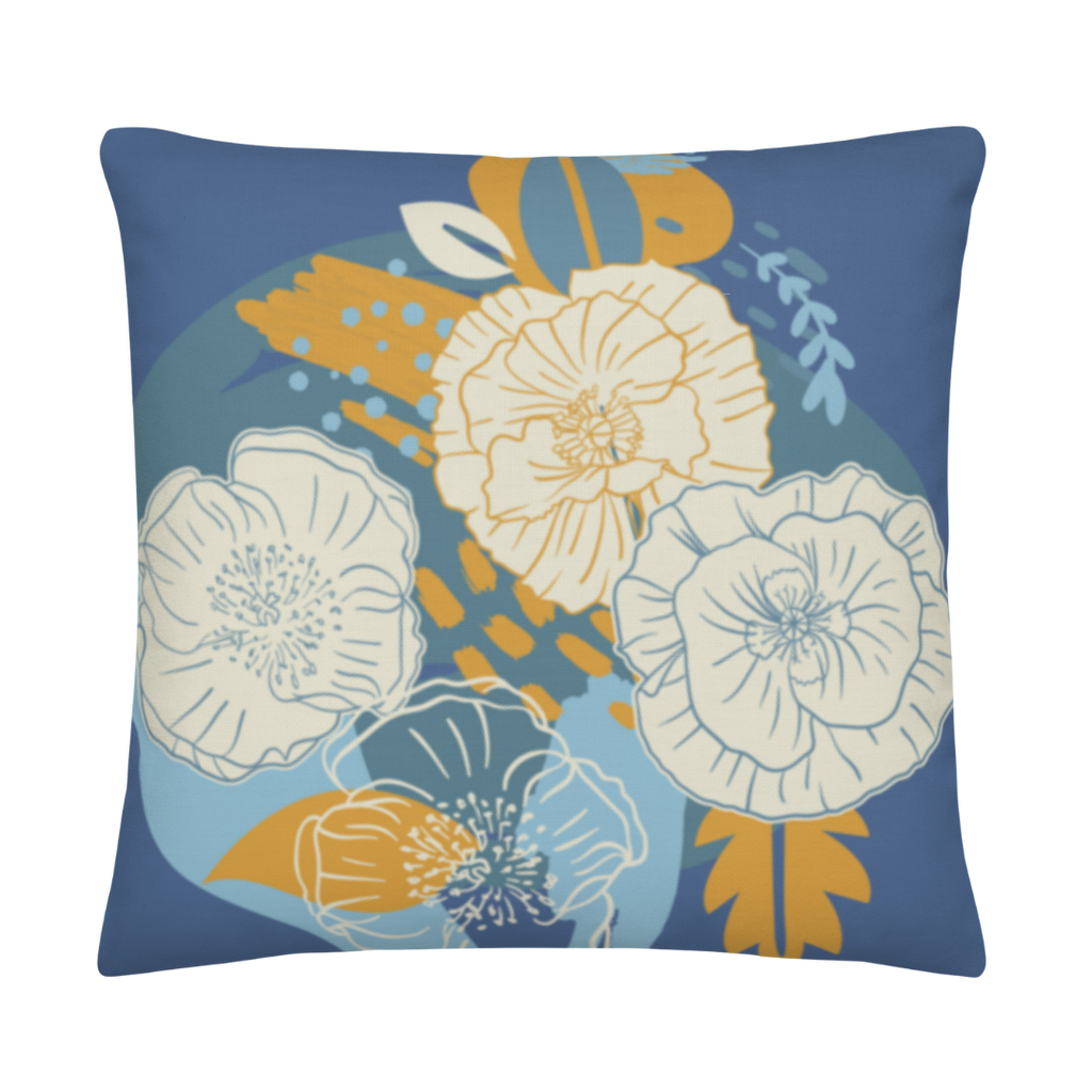 Floral Decorative Throw Pillows